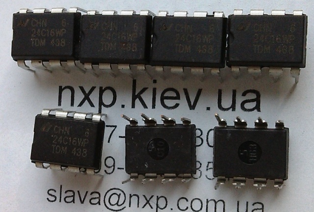 24C16(WP) OEM микросхема памяти Киев купить. программатор