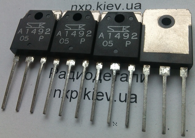 2SA1492 оригинал (P) транзистор биполярный Киев купить. 2SC3856 усилитель