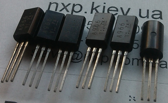2SA966 оригинал транзистор биполярный Киев купить. чем заменить