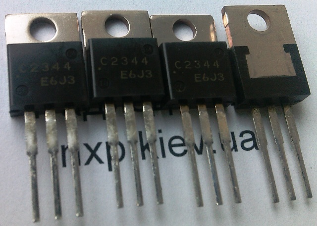 2SC2344 оригинал транзистор биполярный Киев купить. 2SA1011