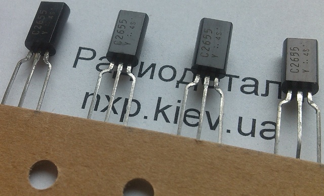 2SC2655 оригинал транзистор биполярный Киев купить. характеристики
