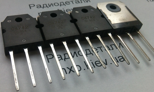2SC4742 оригинал транзистор биполярный Киев купить. параметры