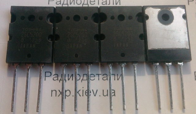 2SC5200 оригинал транзистор биполярный Киев купить. 2SA1943