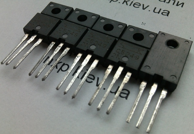 2SC5249 оригинал транзистор биполярный Киев купить. параметры