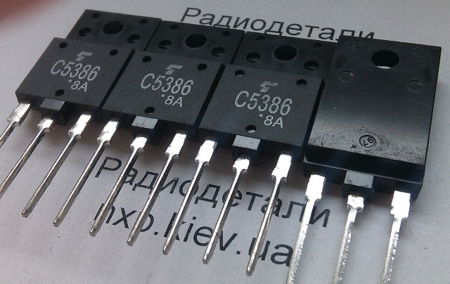 2SC5386 оригинал транзистор биполярный Киев купить. параметры
