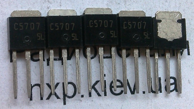 2SC5707 - TP оригинал транзистор биполярный Киев купить. усилитель