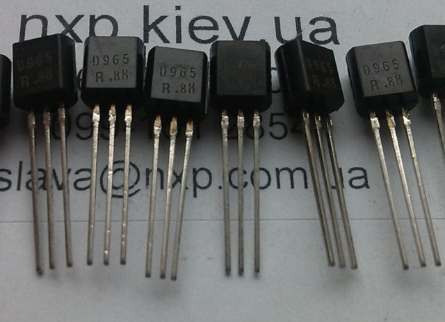 2SD965 оригинал транзистор биполярный Киев купить. параметры