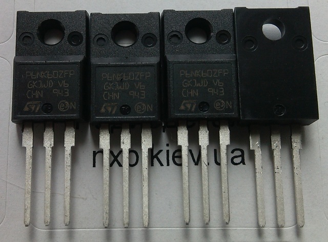 STP6NK60ZFP оригинал  /6N60/ транзистор полевой Киев купить. параметры