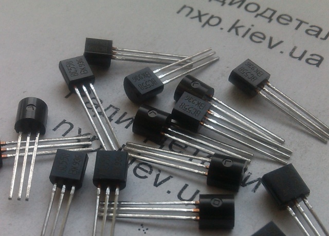 BC558 оригинал транзистор биполярный Киев купить. 