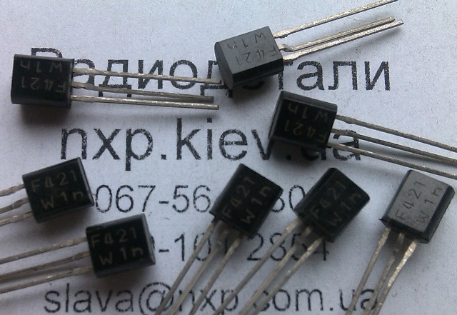 BF421 оригинал транзистор биполярный Киев купить. 