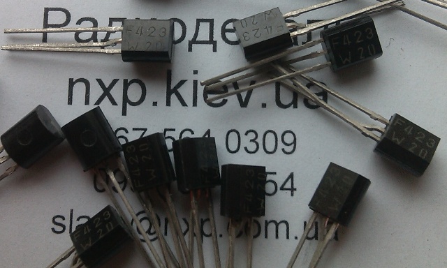 BF423 оригинал транзистор биполярный Киев купить. 