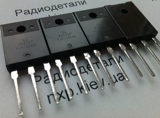 BU2520DF оригинал транзистор биполярный Киев купить. 