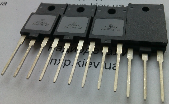 BU4508AX оригинал транзистор биполярный Киев купить. 