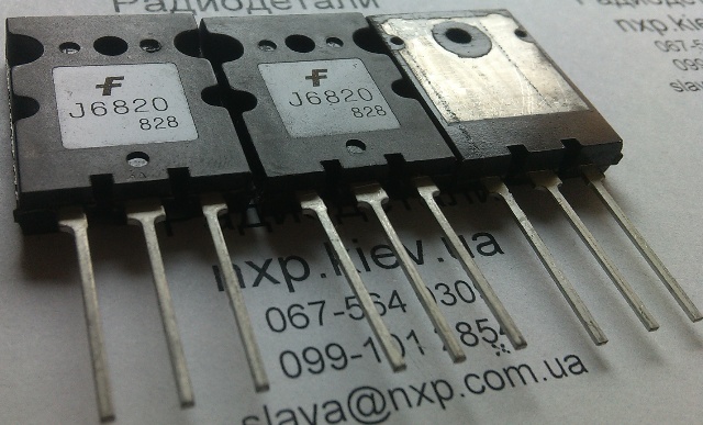 FJL6820 China /J6820/ транзистор биполярный Киев купить. 