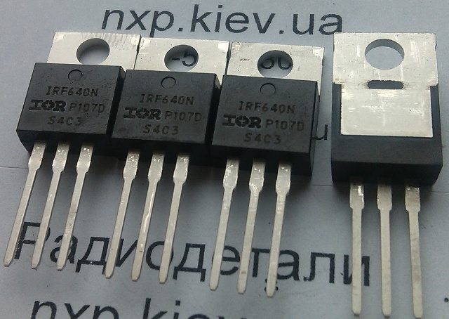 IRF640N оригинал IR транзистор полевой Киев купить. 