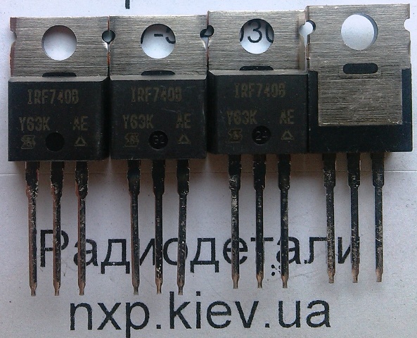IRF740(B) оригинал транзистор полевой Киев купить. 