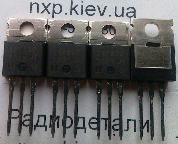 IRF830 оригинал транзистор полевой Киев купить. 