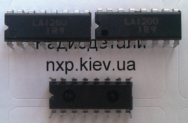 LA1260 оригинал микросхема Киев купить. 
