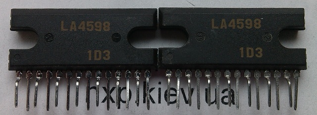 LA4598 оригинал микросхема УНЧ Киев купить. 