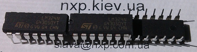 LM324N оригинал микросхема Киев купить. 