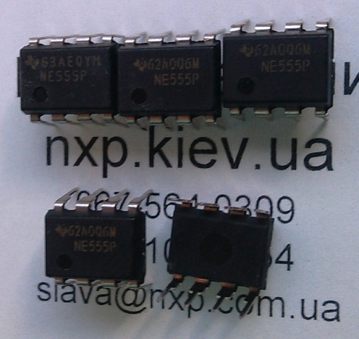NE555N(P) оригинал микросхема таймер Киев купить. 