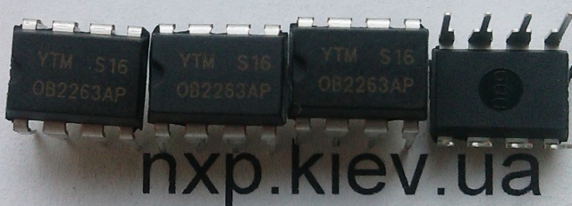 OB2263AP микросхема шим-контроллер Киев купить. 