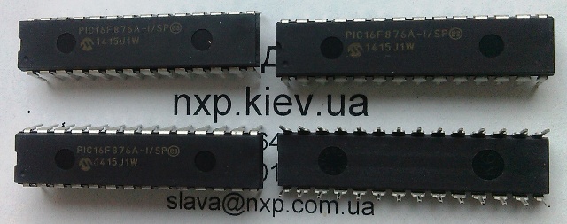 PIC16F876A-I/SP оригинал микроконтроллер Киев купить. схемы
