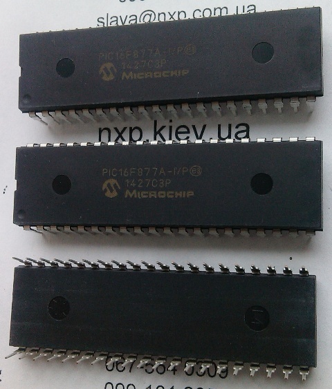 PIC16F877A-I/P оригинал микроконтроллер Киев купить. программирование