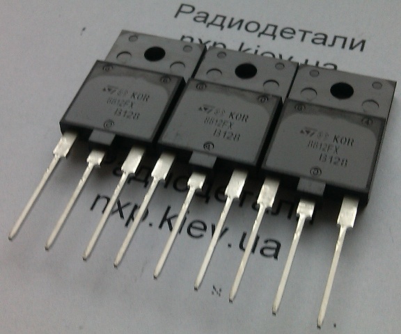 ST8812FX оригинал транзистор биполярный Киев купить. 