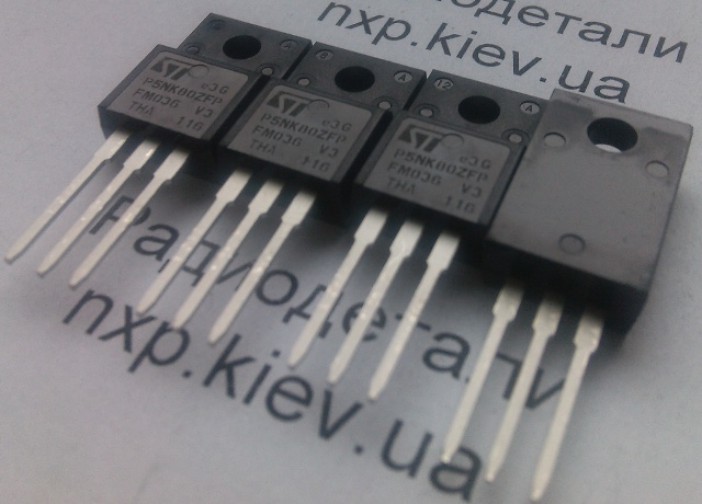 STP5NK80ZFP оригинал  /5N80/ транзистор полевой Киев купить. параметры