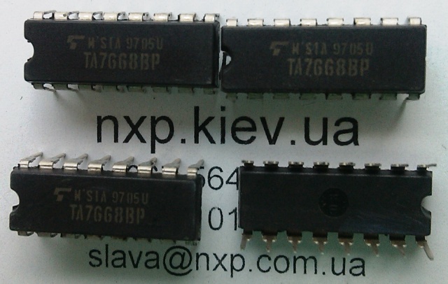 TA7668BP оригинал микросхема Киев купить. 