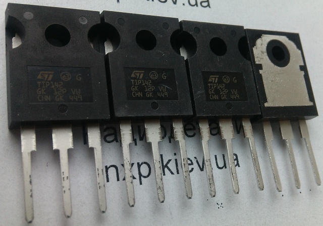 TIP142 оригинал транзистор биполярный Киев купить. 
