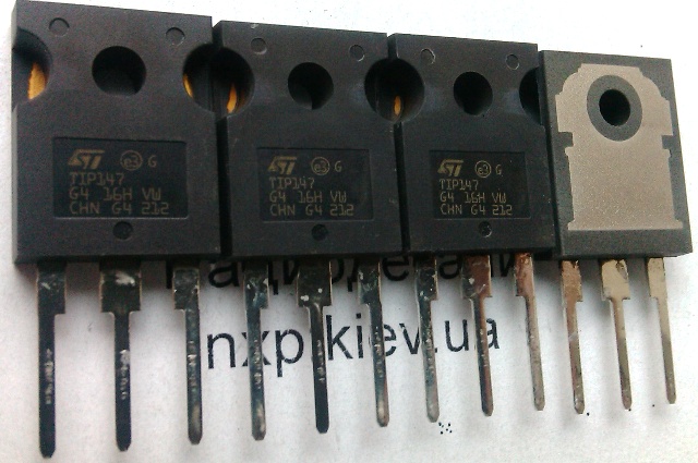 TIP147 оригинал транзистор биполярный Киев купить. 