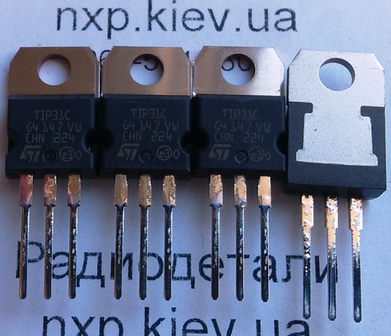 TIP31C оригинал транзистор биполярный Киев купить. 