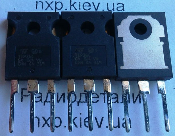 TIP36C оригинал транзистор биполярный Киев купить. 