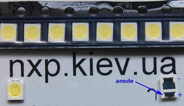 LED JUFEI 3528 3V 400ma F31 LED для телевизора Киев купить. LED подсветка