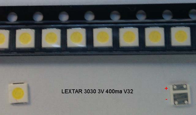LED LEXTAR 3030 3V 400ma V32 LED для телевизора Киев купить. LED подсветка