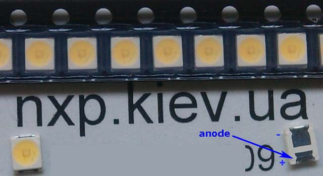 LED OSRAM 3528 3V 500ma LED для телевизора Киев купить. LED подсветка