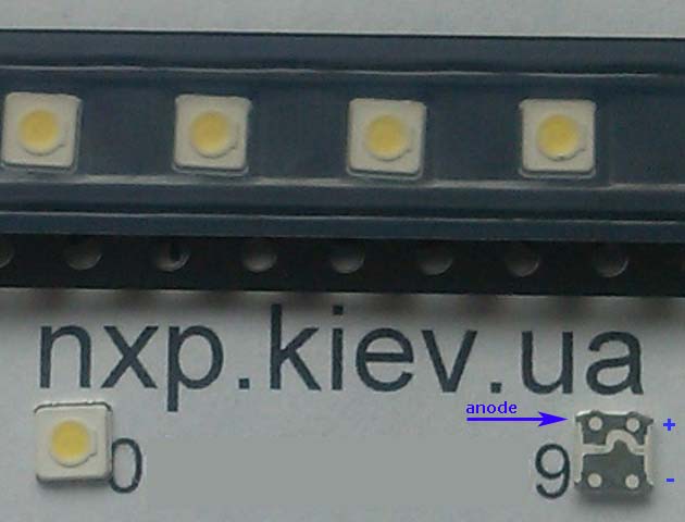LED Samsung 3535 3V 350ma LED для телевизора Киев купить. LED подсветка