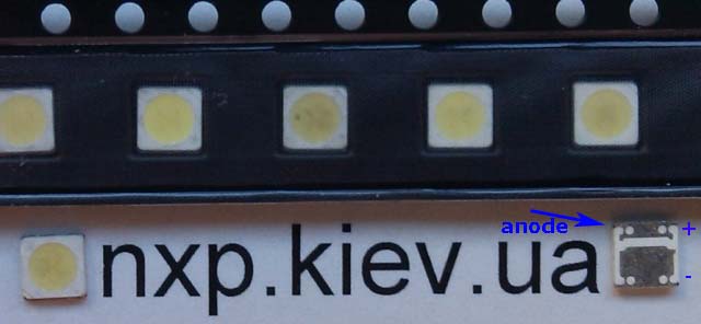 LED WOOREE 3535 6V 250ma W62 LED для телевизора Киев купить. LED подсветка