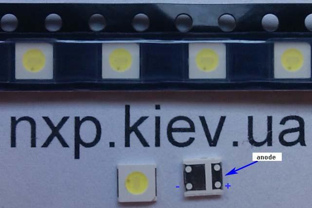 LED UNI 3535 3V 350ma LED для телевизора Киев купить. LED подсветка