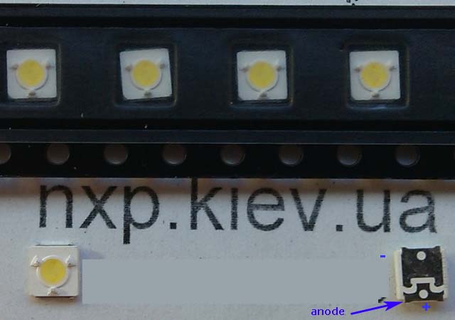 LED LUMENS 3535 3V 350ma T3 LED для телевизора Киев купить. LED подсветка