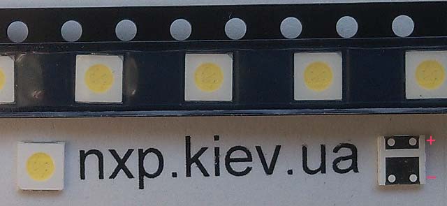 LED UNI 3535 6V 250ma U61 LED для телевизора Киев купить. LED подсветка