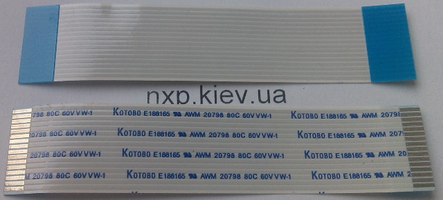 шлейф 16 pin 80mm 1.0mm плоский шлейф Киев купить. 